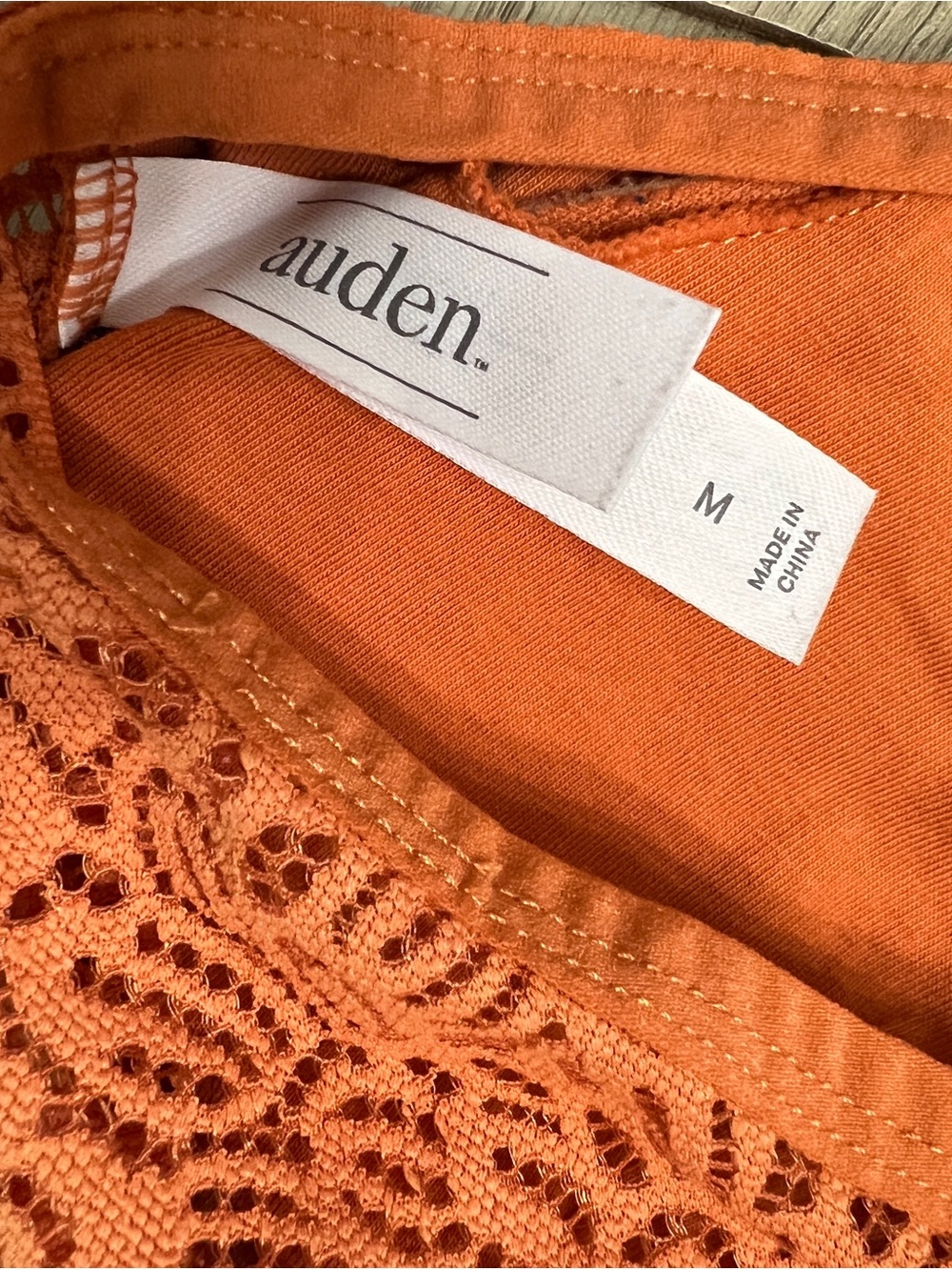Auden Lace Bralette & Underwire Bra pair Burnt Orange & Olive - Picture 3 of 4